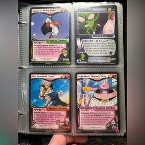 Vintage Dragon Ball Z Trading Card Lot